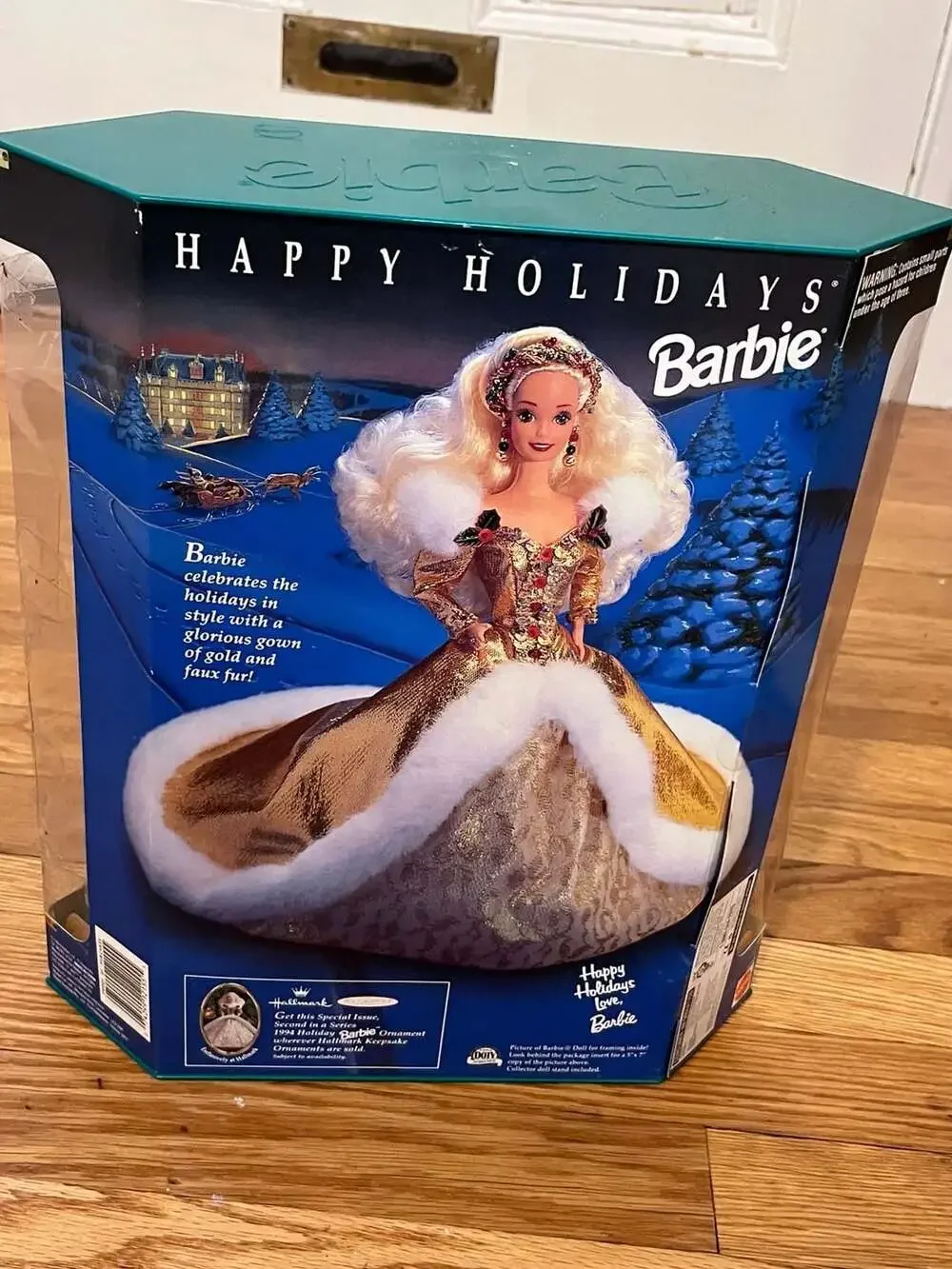 1994 Happy Holidays Special Edition Barbie Doll (Model 12155)